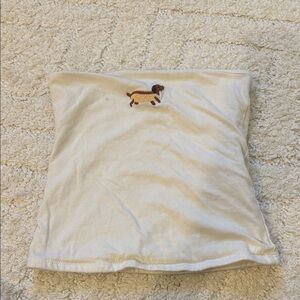 Hollister Cream Tube Top